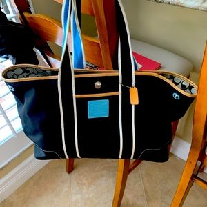 Coach Tote & Small matching Purse